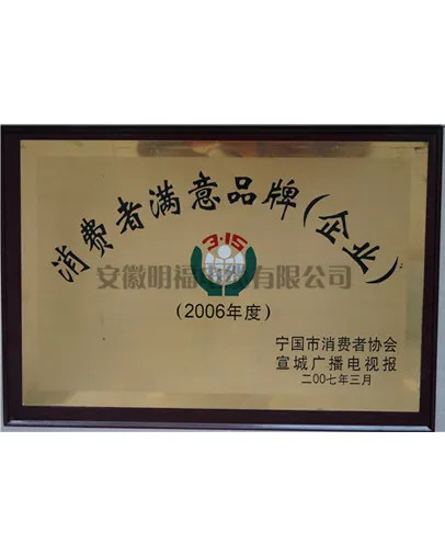 消费者满意品牌
